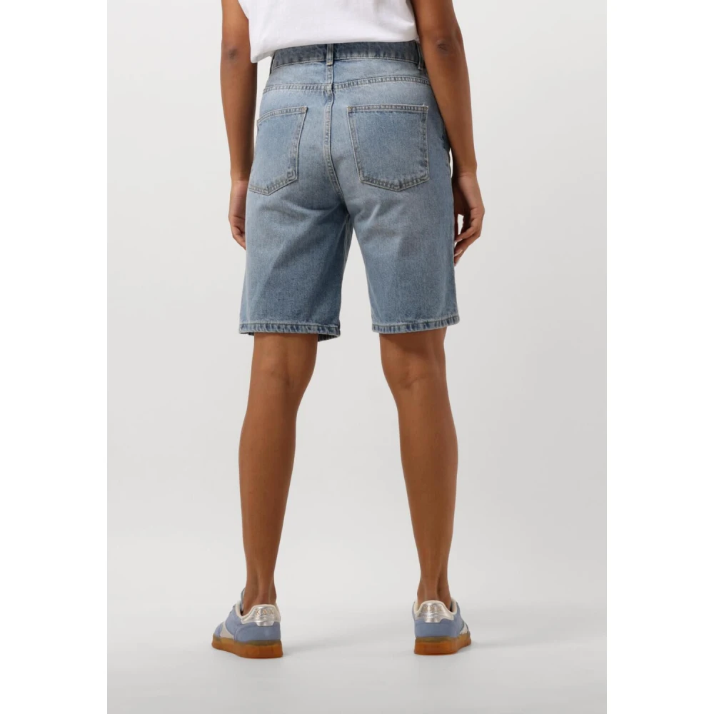 NEO NOIR Lichtblauwe Denim Shorts voor de Zomer Blue Dames