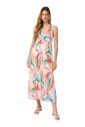robe-maxi-imprimee-graphique-coloree