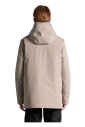 beige-korte-parka-met-bi-stretch-stof