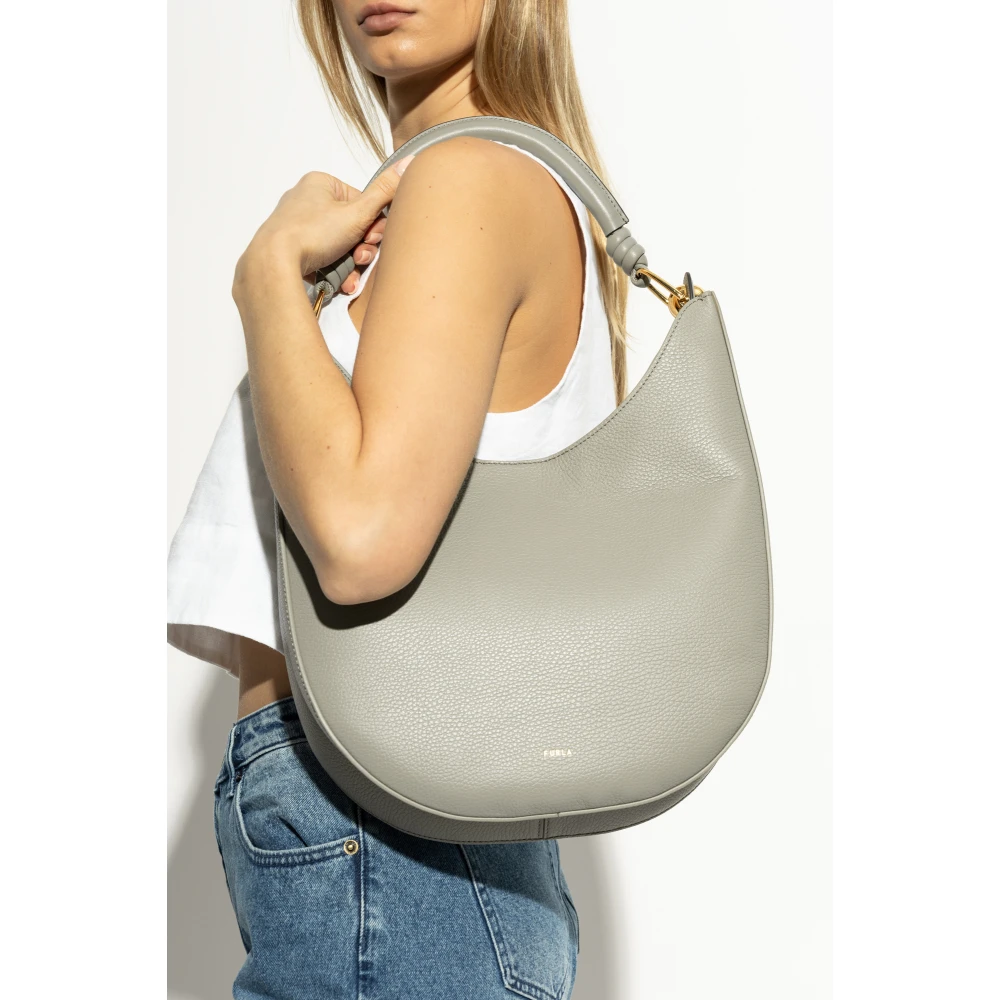 Furla Schoudertas Sfera Large Green Dames