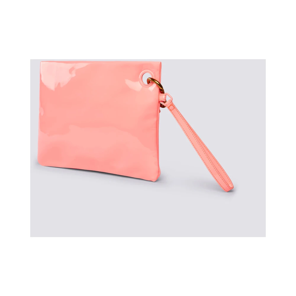 Sundek Logo Clutch Tas Pink Dames