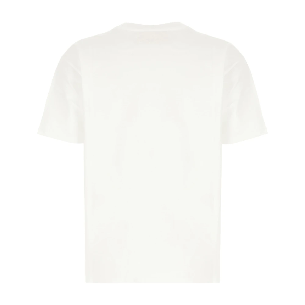 Valentino Garavani Casual Katoenen T-Shirt voor Mannen Beige Heren