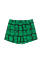 boxer-en-nylon-vert-avec-imprime-cassette