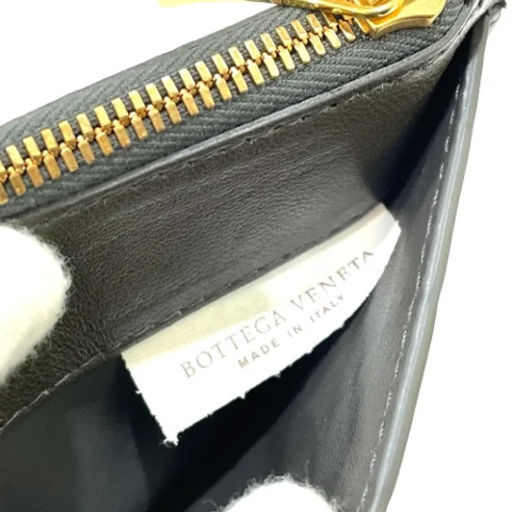 Bottega Veneta Vintage Pre-owned Leather wallets Green Dames