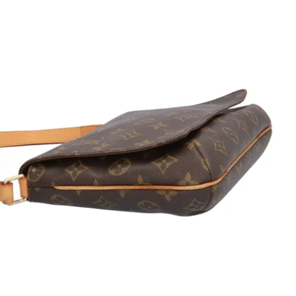 Louis Vuitton Vintage Pre-owned Fabric shoulder-bags Brown Dames