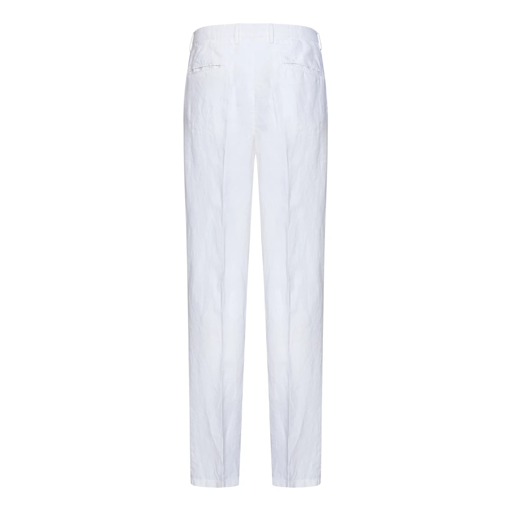 Boglioli Suit Trousers White Heren