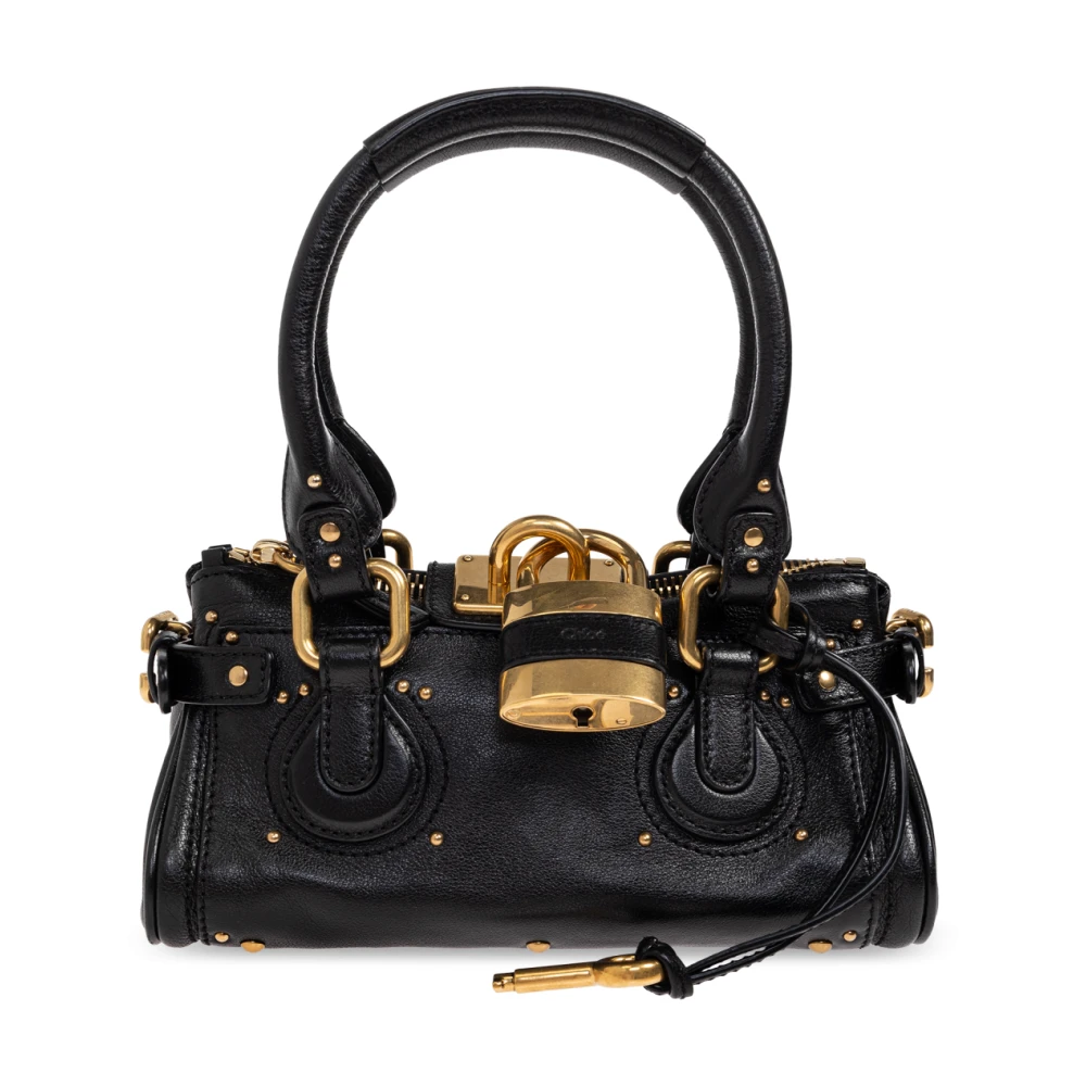 Chloé Women's Black Paddington Small Handbag - Handbags - One Size - Bags