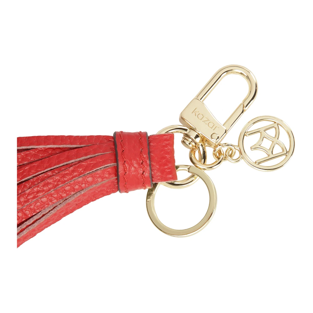 Kazar Rode sleutelhanger met een koppeling Red Dames
