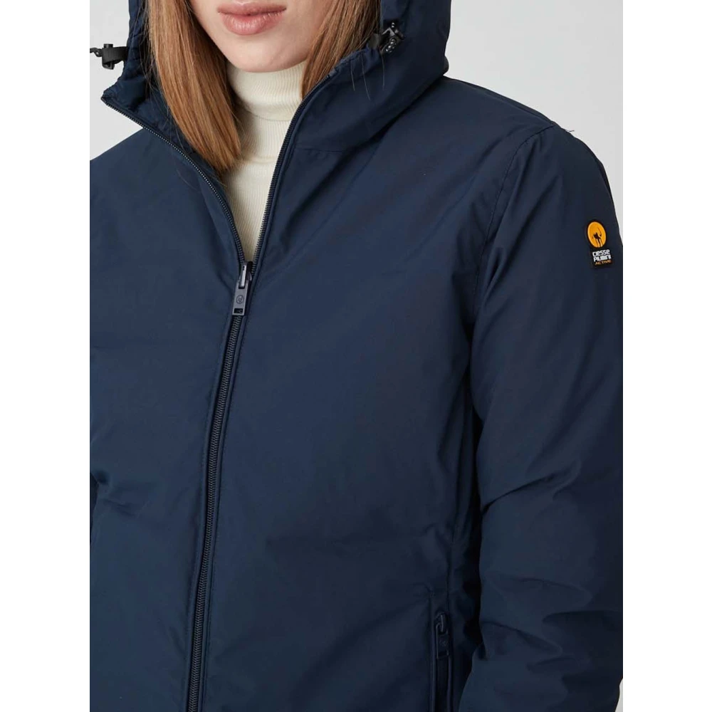 Ciesse Piumini Omkeerbare Blauwe Gewatteerde Jas Blue Dames