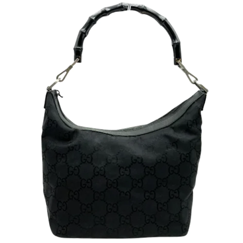Gucci Vintage Pre-owned Nylon gucci-bags Black Dames