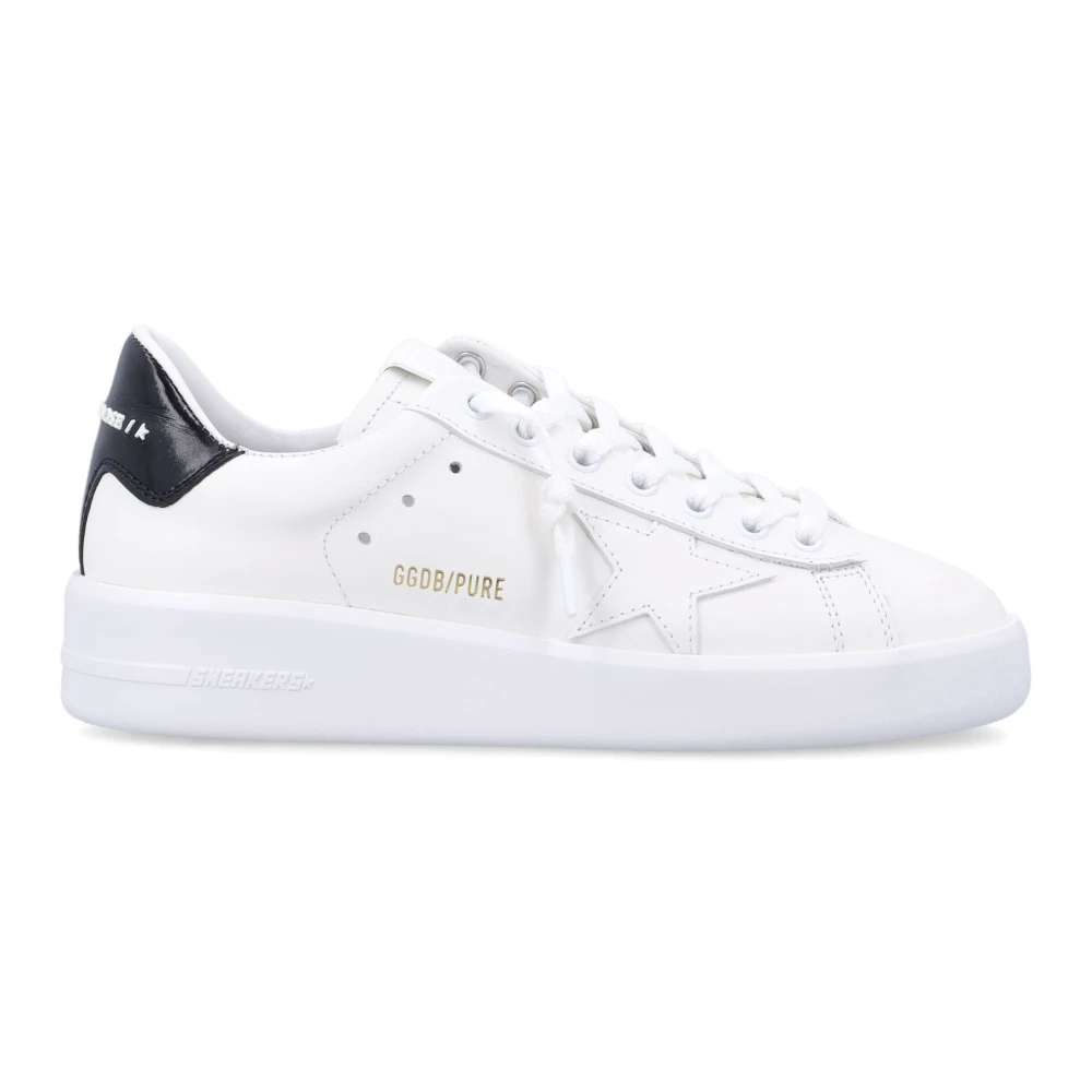 Golden Goose Witte leren Star Sneakers Dames Schoenen