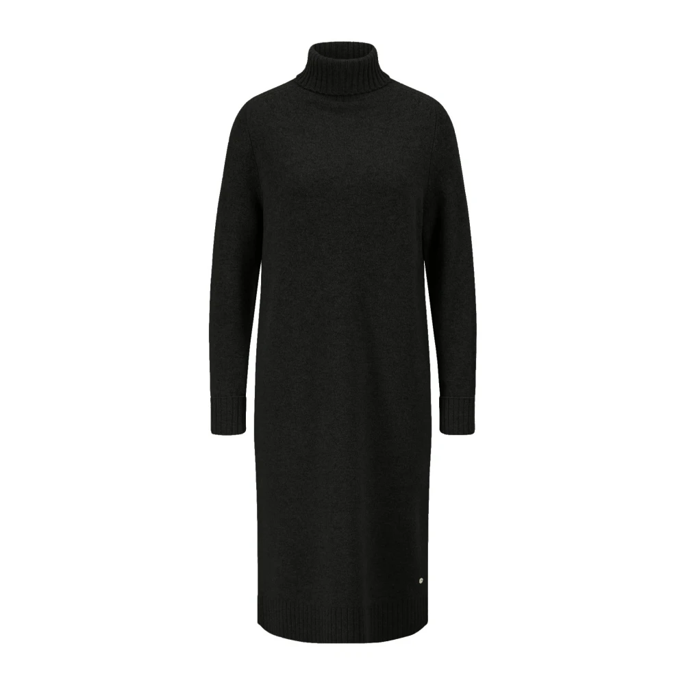 FYNCH-HATTON Merinowol Gebreide Jurk Black Dames