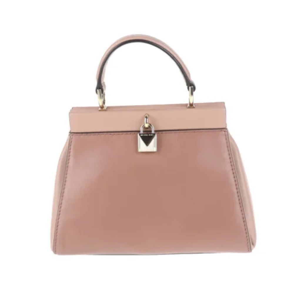 Michael Kors Pre-owned Fabric handbags Beige Dames