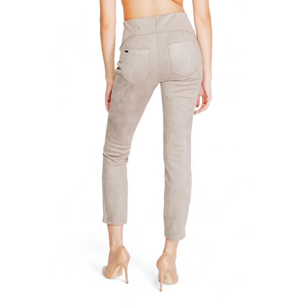 Street One Beige Ritsbroek Herfst Winter Beige Dames