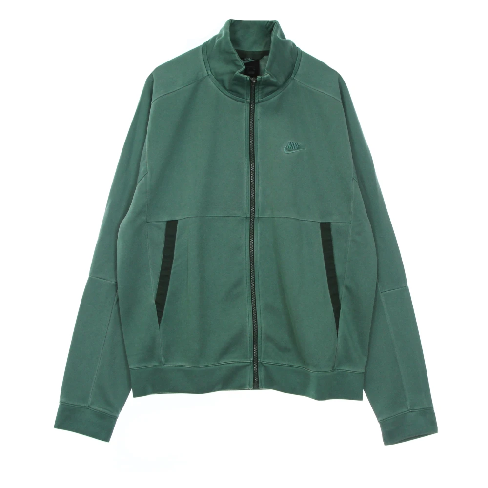 Nike High Neck Zip-through Jacket Green Heren