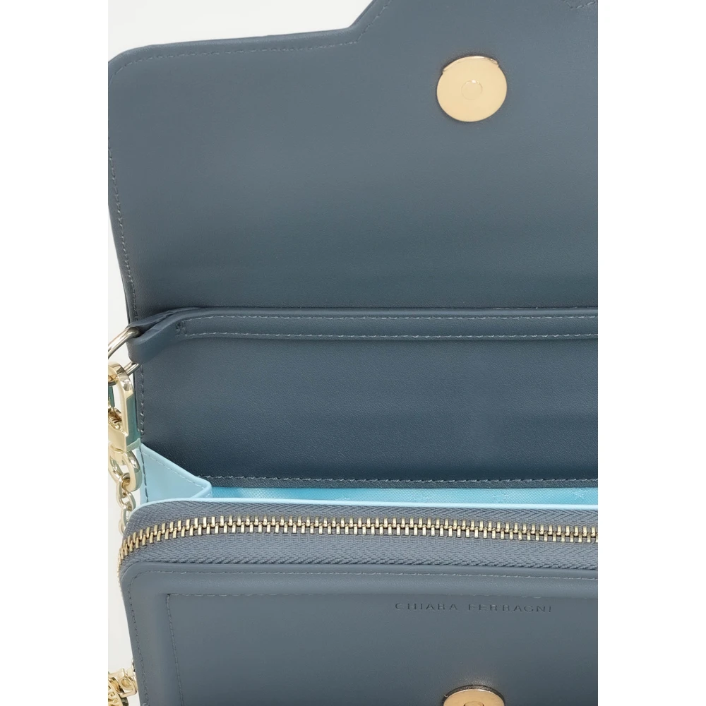Chiara Ferragni Collection Eyelike Grijze Pochette Tas Gray Dames