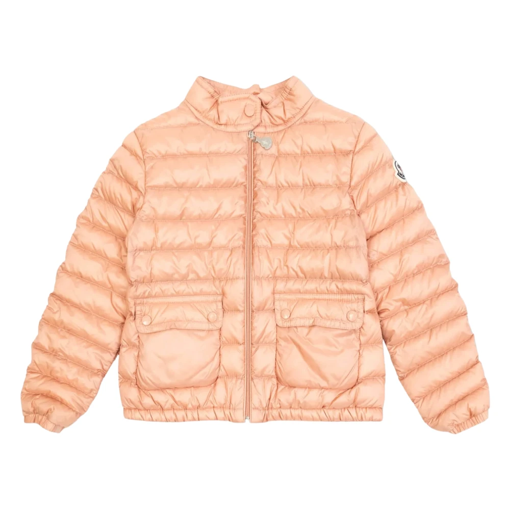 Moncler Girls Pink Winter Jackets, 4 Y, Down Padded Jacket For