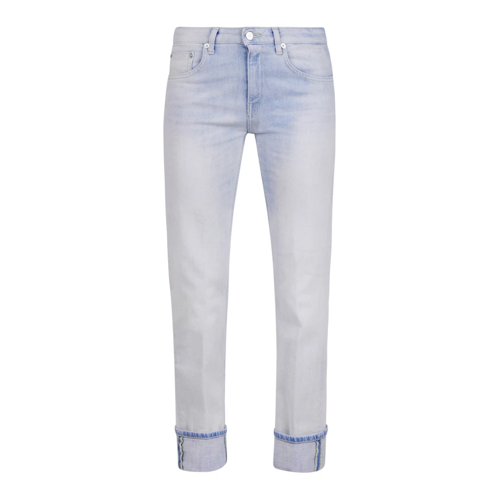 Dondup Women's Blue Cropped Jeans, W26, Jeans Coco