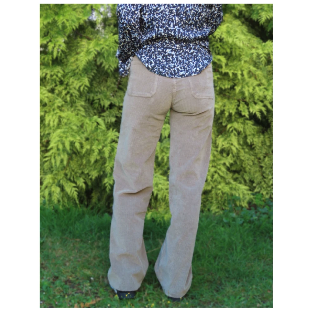 Islow Wijde broek Andrea Beige Dames