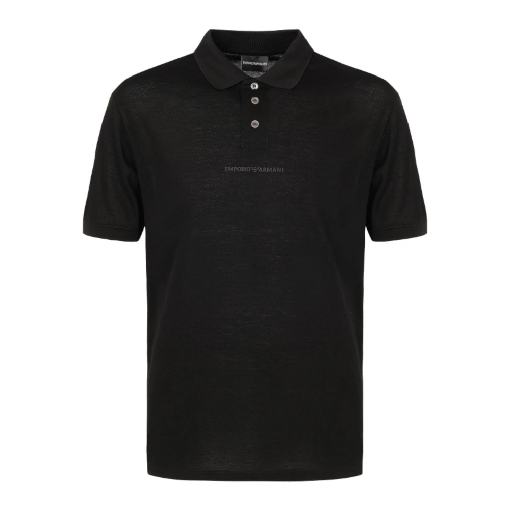 Emporio Armani Herren Schwarz Oberteile, K, Xlgröße:
