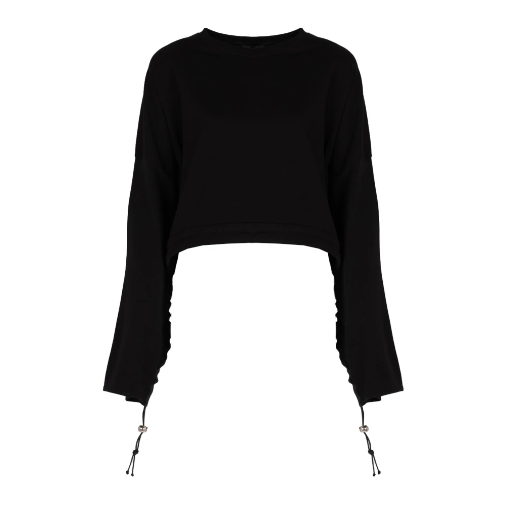 La Haine Inside Us Elegante ronde hals trui Black Dames