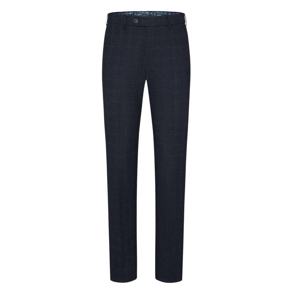 Meyer Donkerblauwe Bonn Broek Blue Heren