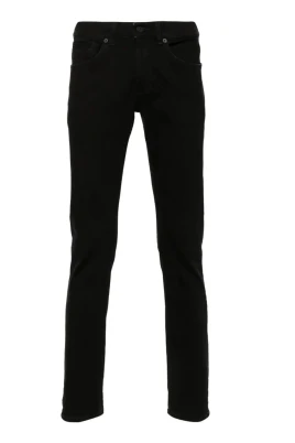 George Svarta Skinny Jeans i Bomull