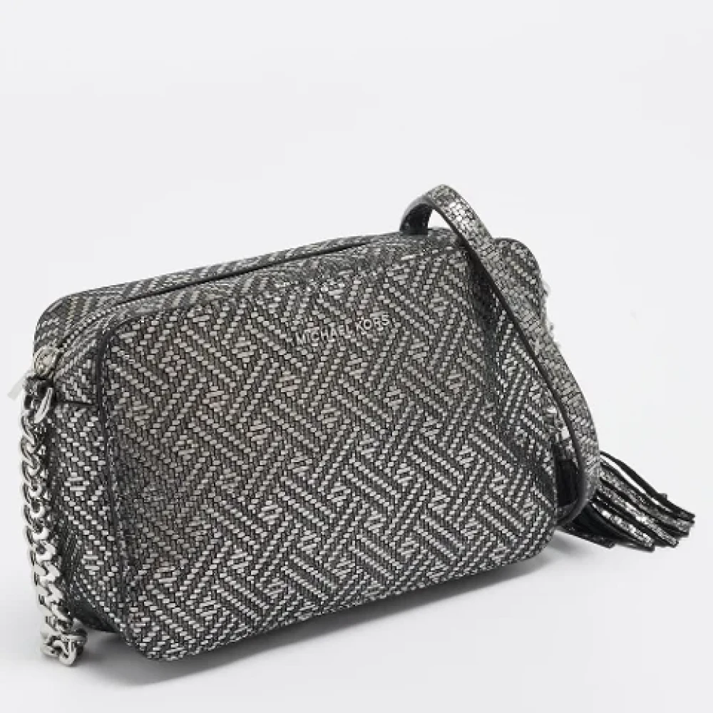 Michael Kors Pre-owned Leather shoulder-bags Gray Dames