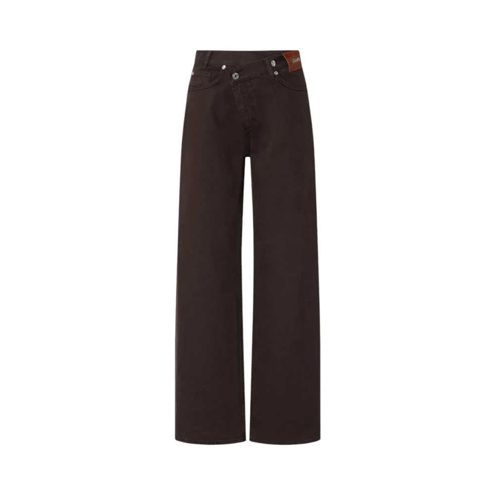 Liu Jo Donna Marrone - Jeans Dritti - Jeans - W28 - Immagine 3