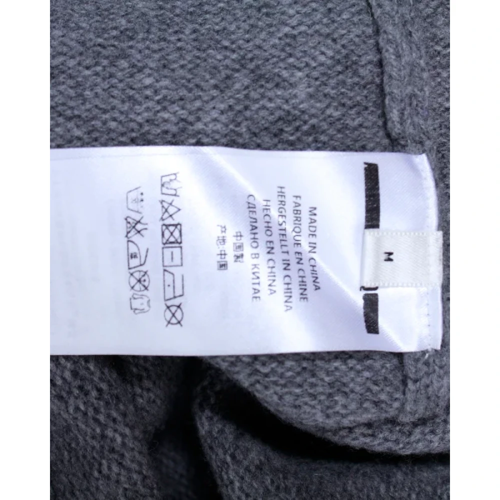 Alexander McQueen Pre-owned Cashmere outerwear Gray Dames