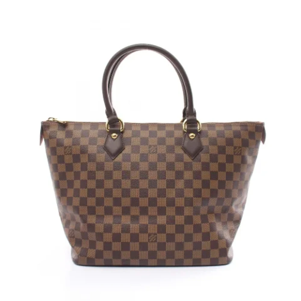 Louis Vuitton Vintage Pre-owned Leather louis-vuitton-bags Brown Dames