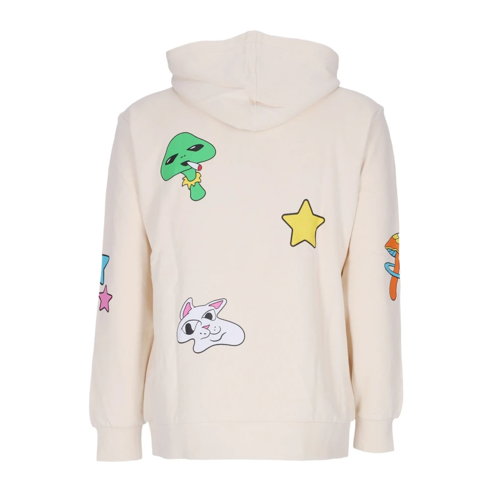 Ripndip Shroom Mania Hoodie Mineraalwas Beige Heren