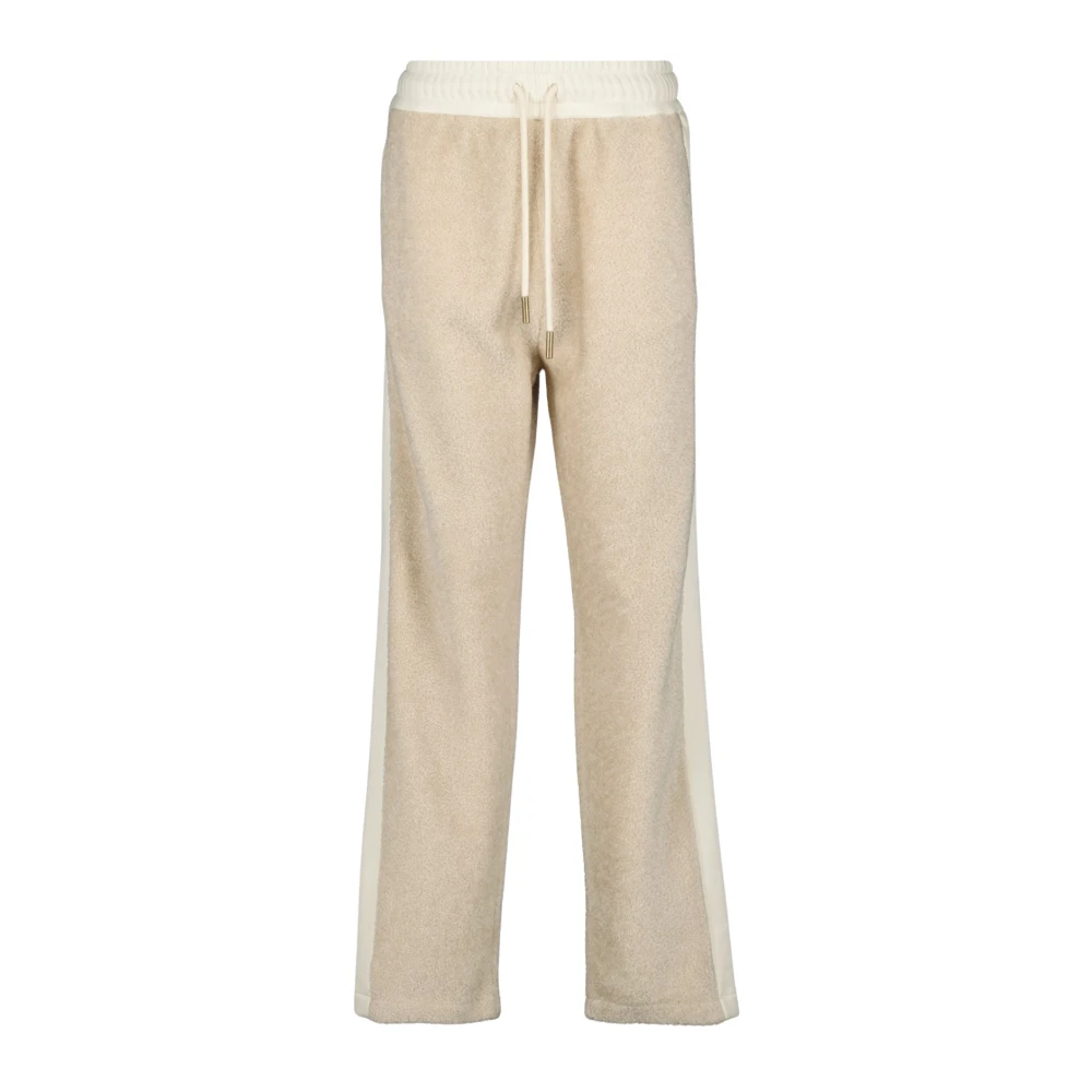 Moncler Donna Beige Pantaloni, M, New,