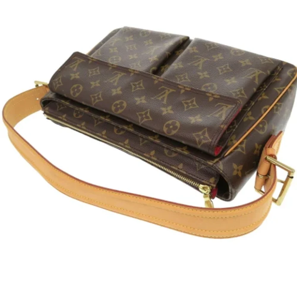 Louis Vuitton Vintage Pre-owned Canvas handbags Brown Dames