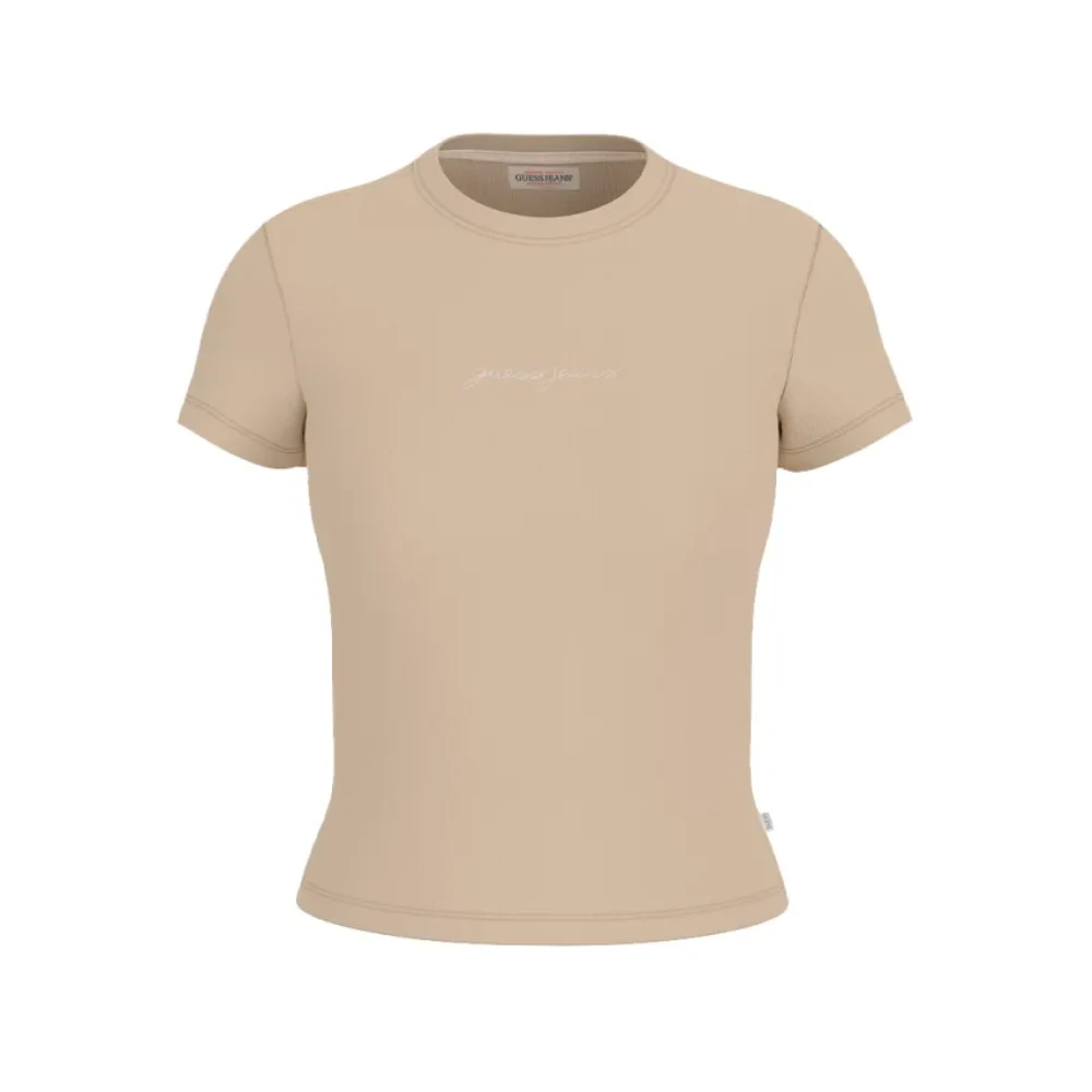 Guess - Tops > T-Shirts - Beige - Guess - Modalova
