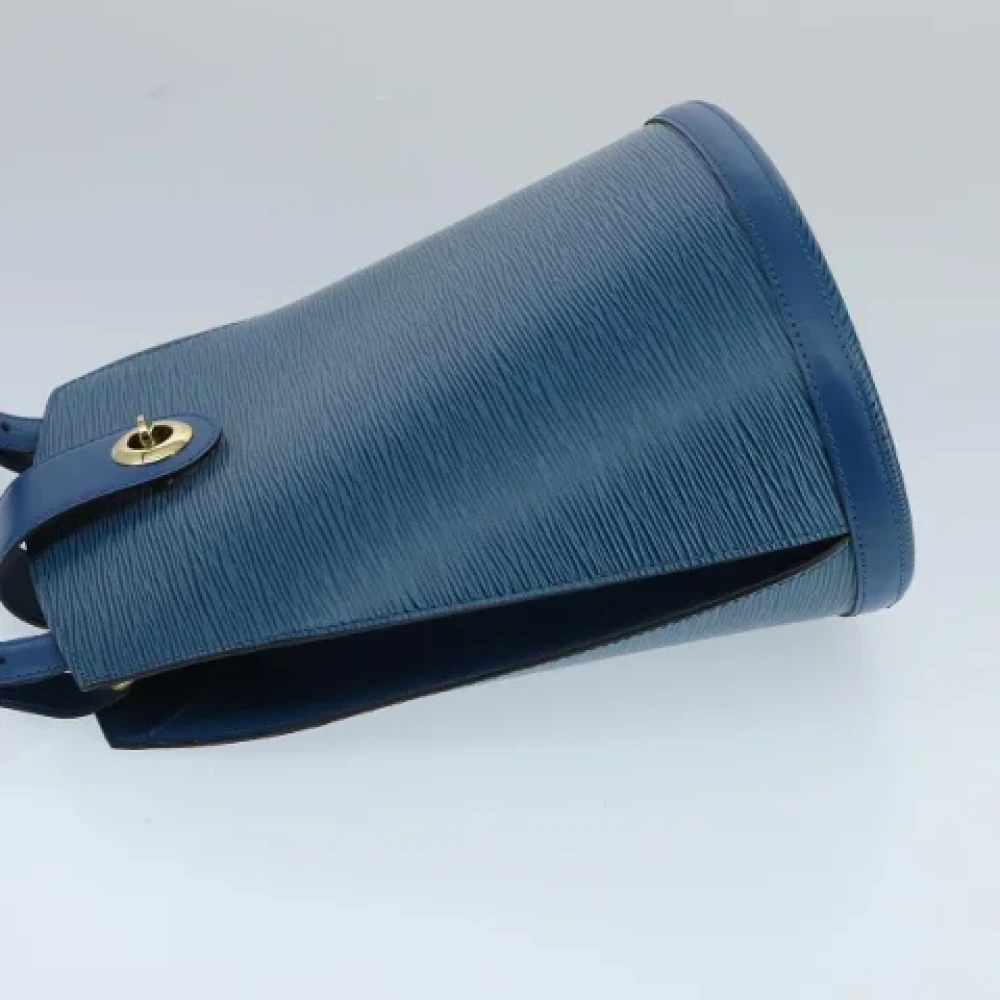 Louis Vuitton Vintage Pre-owned Leather handbags Blue Dames