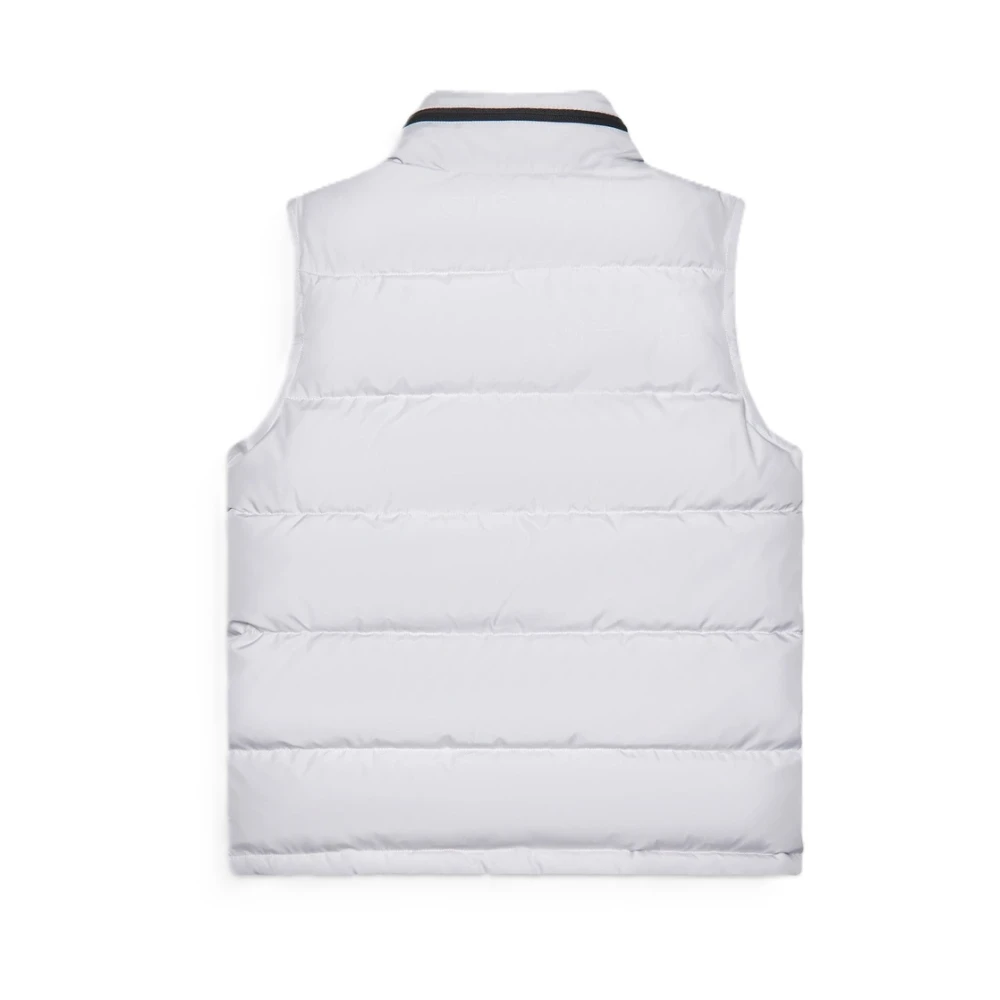 Antony Morato Bodywarmer van Sorona-stof met Hoge Kraag Blue Heren