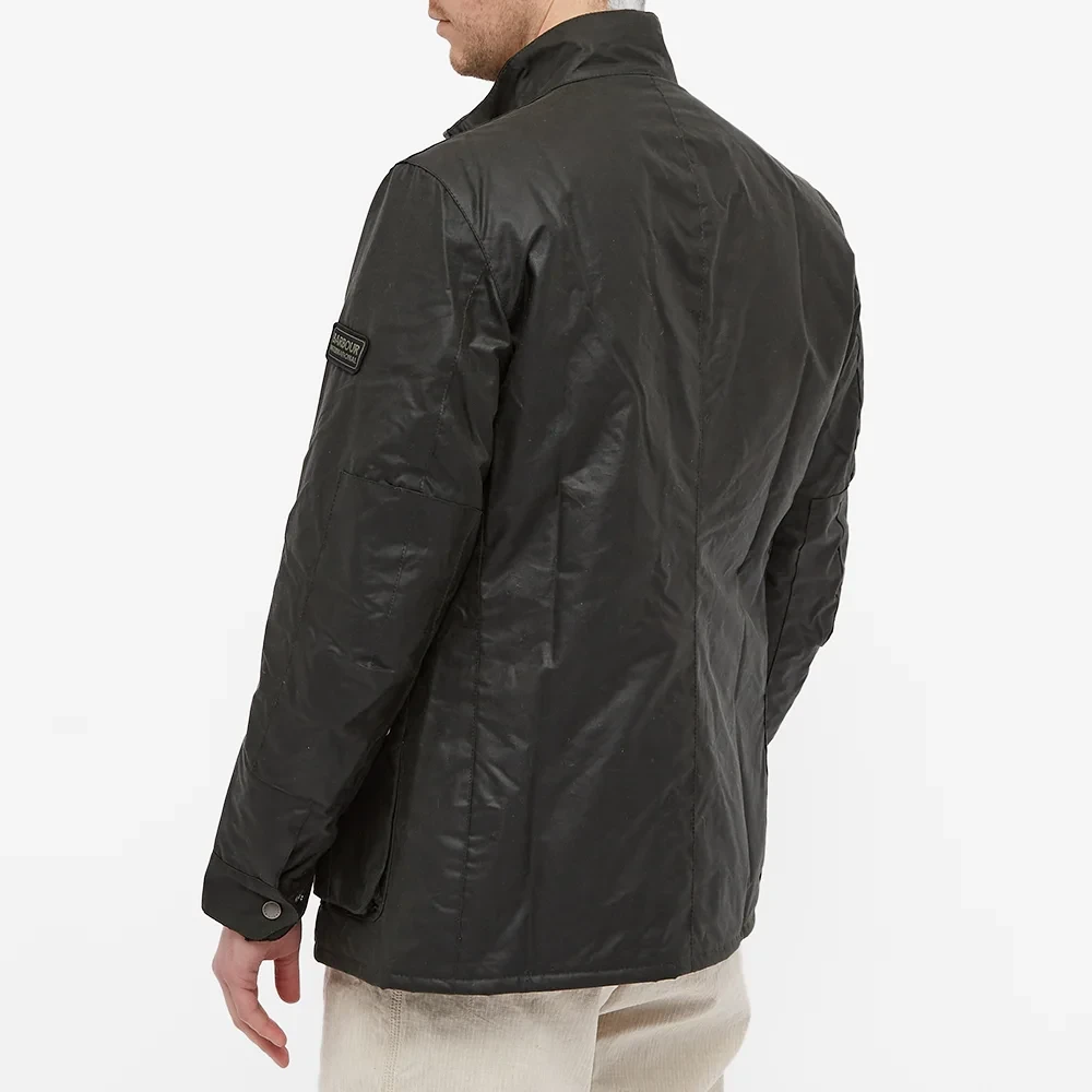 Barbour Duke Wax Jas Sage-M Green Heren
