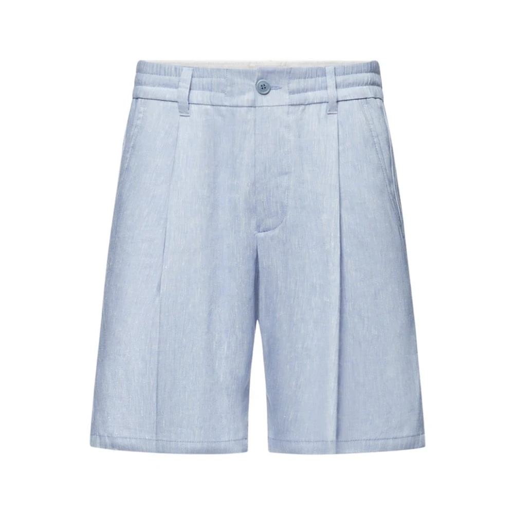 Drykorn Men's Blue Casual Shorts, W31, Light Linen Shorts