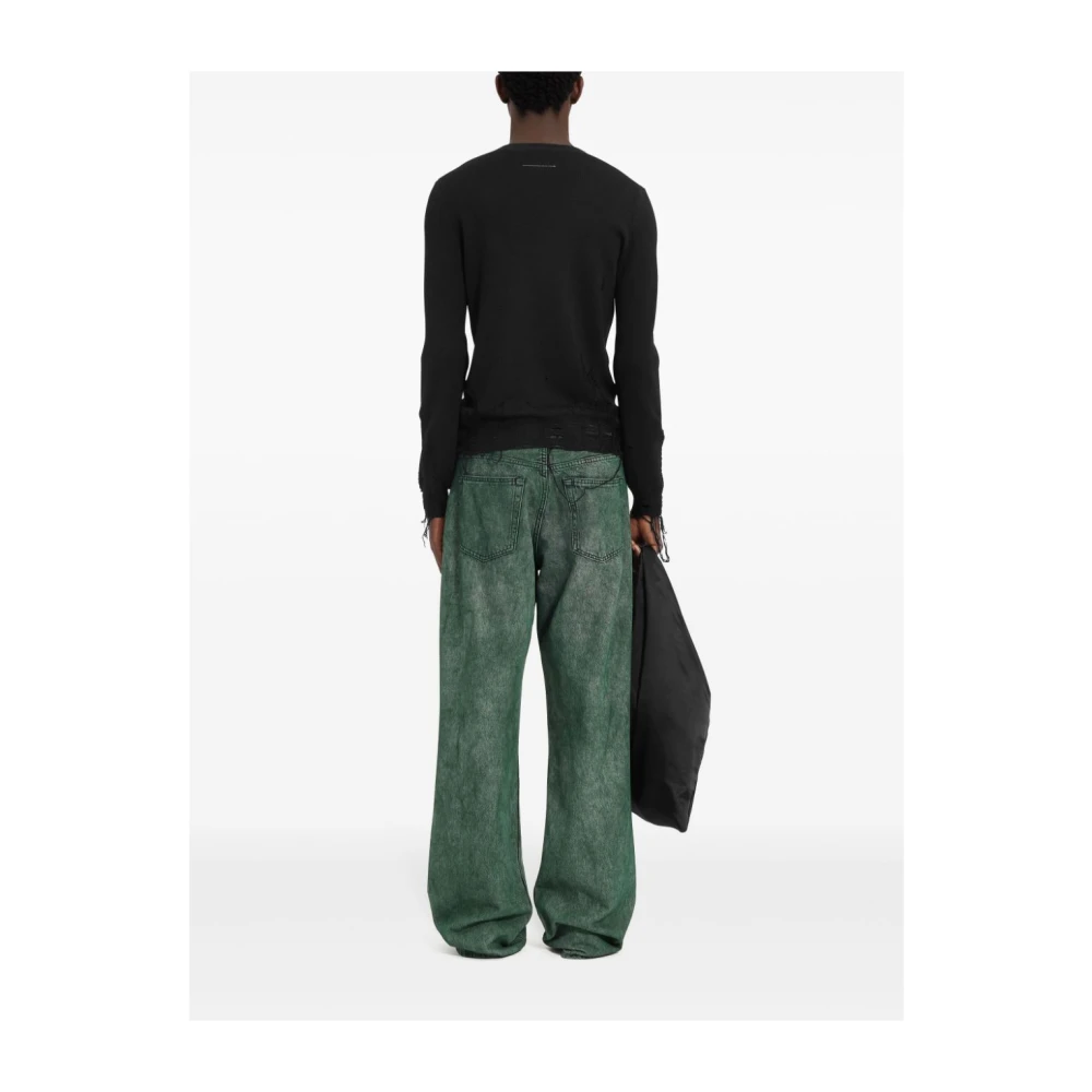 MM6 Maison Margiela Zwarte Sweater Collectie Black Dames