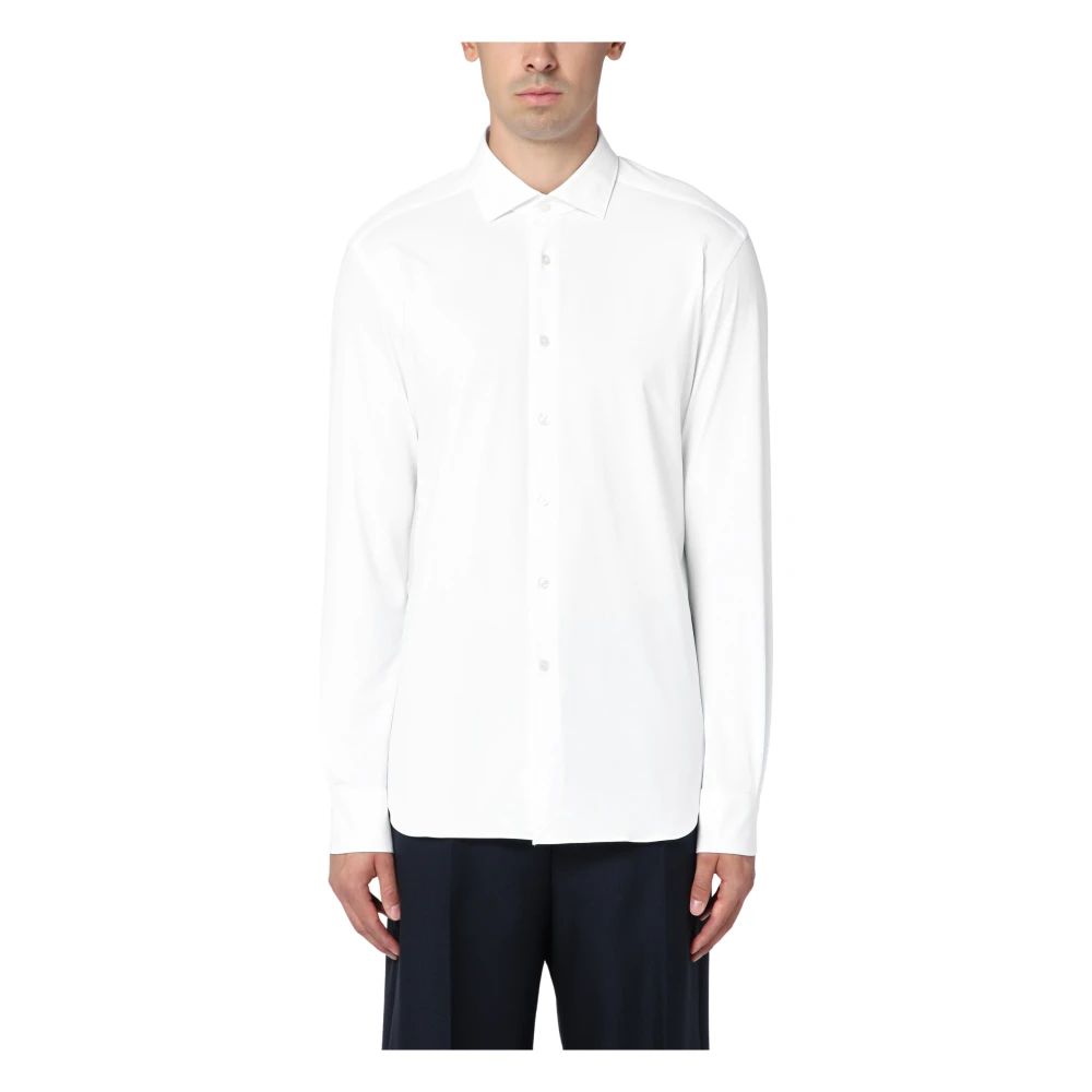 Xacus Lange mouw actief overhemd White Heren