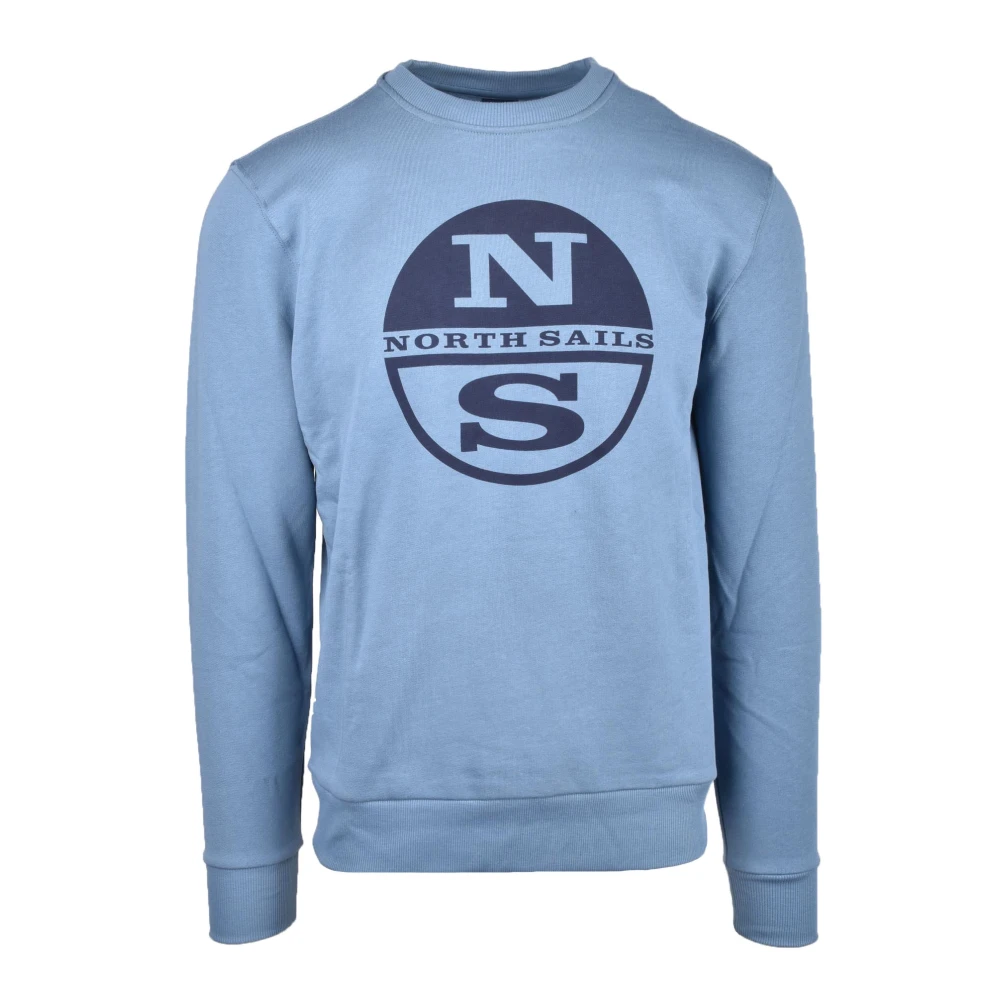 North Sails Katoenen Gebreide Trui Blue Heren