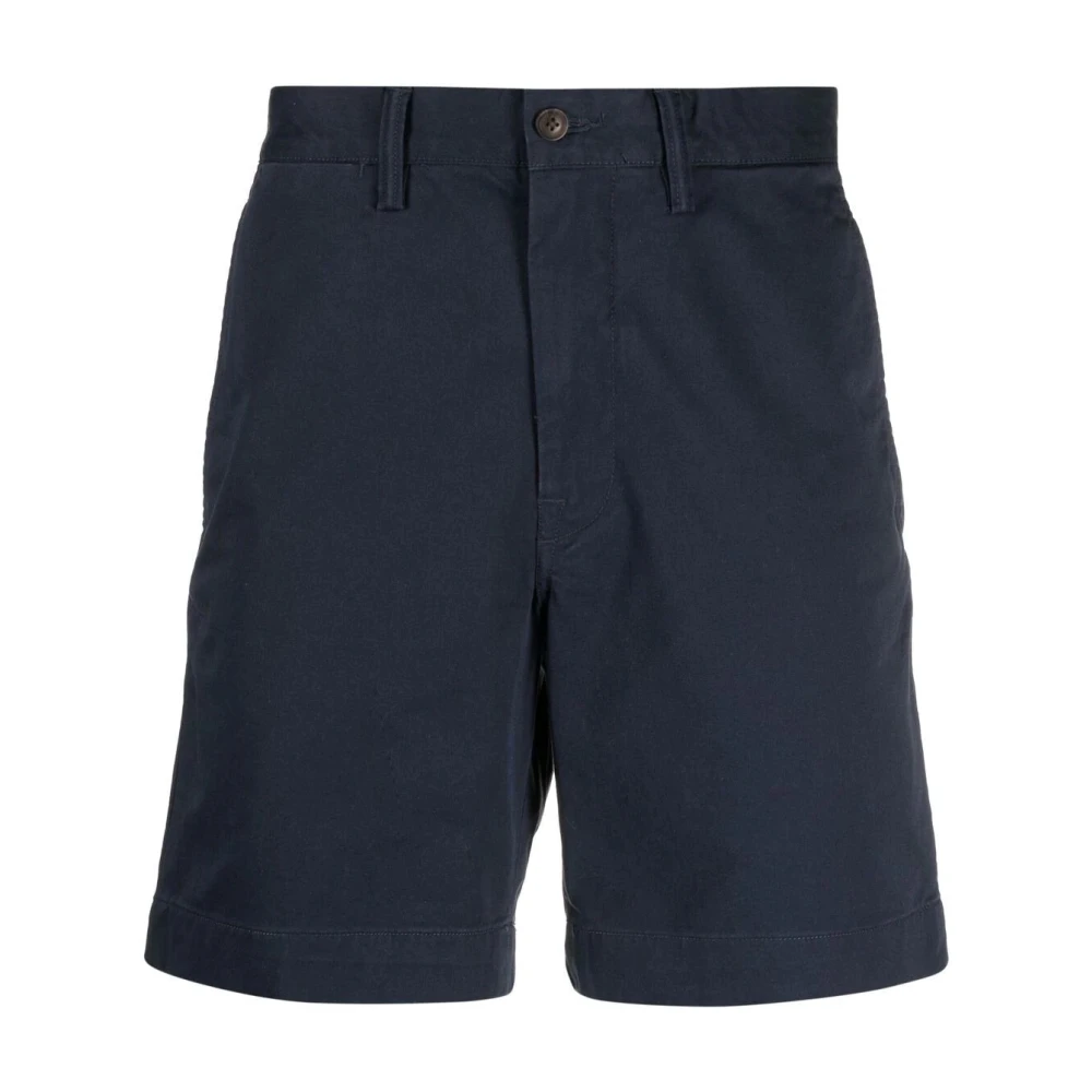 Polo Ralph Lauren Blue Casual Shorts, Male, W33, Stretch Fit Chino Shorts