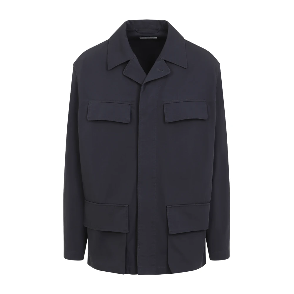 Lemaire Grijze Jas voor Mannen Stijlvol Comfort Gray Heren