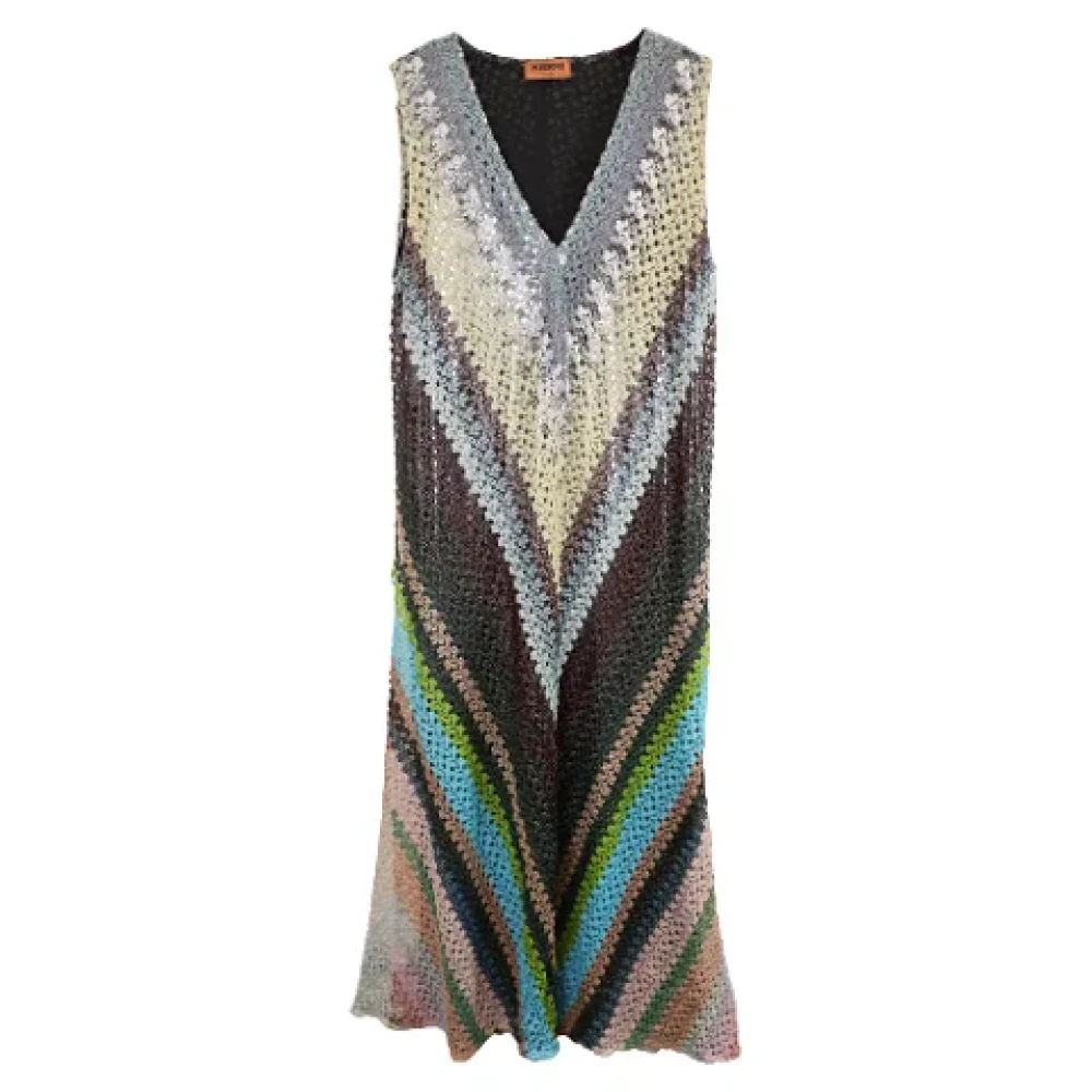 Missoni Pre-owned Fabric dresses Multicolor Dames