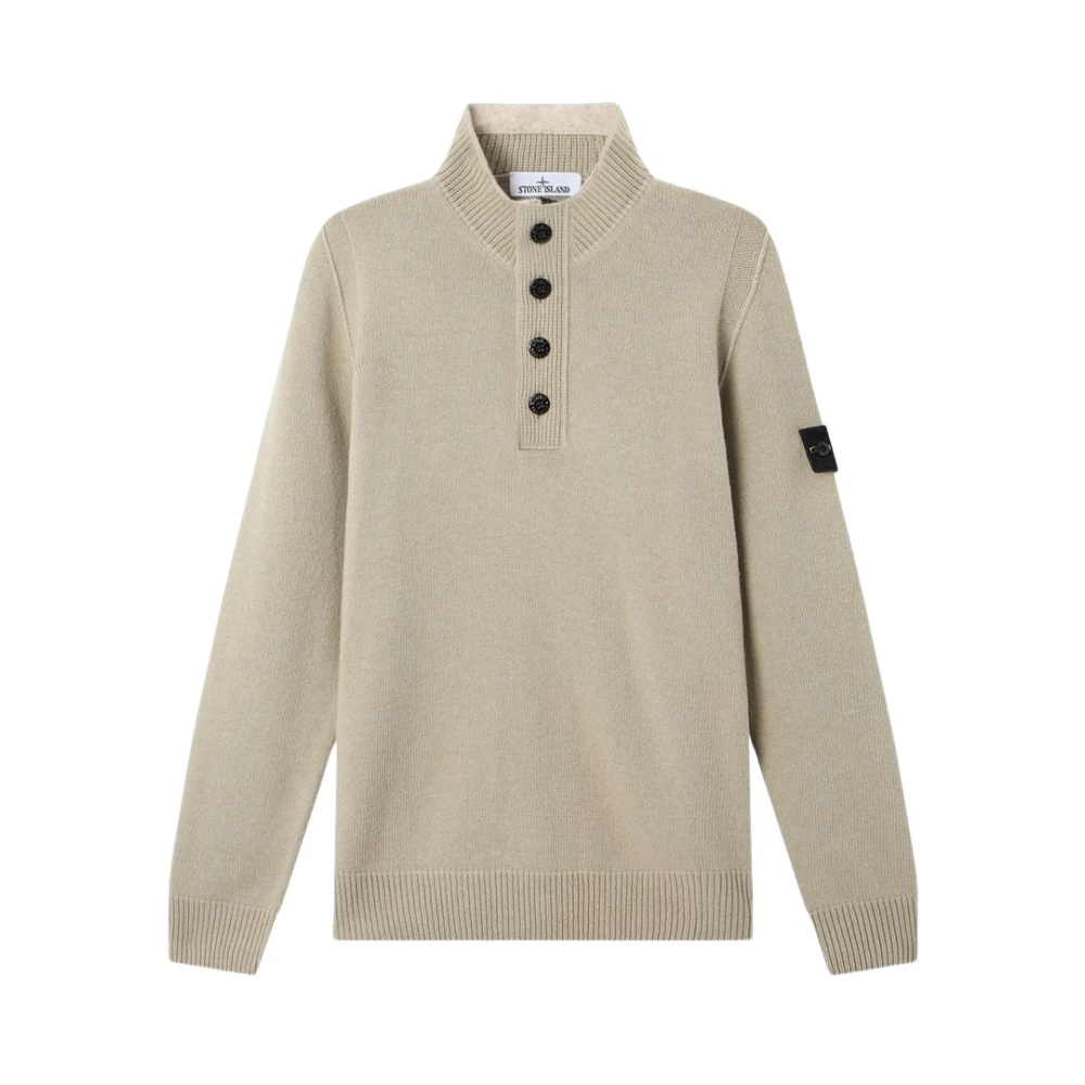Stone Island Accessories - Male - Turtlenecks - Beige - L - Knitwear