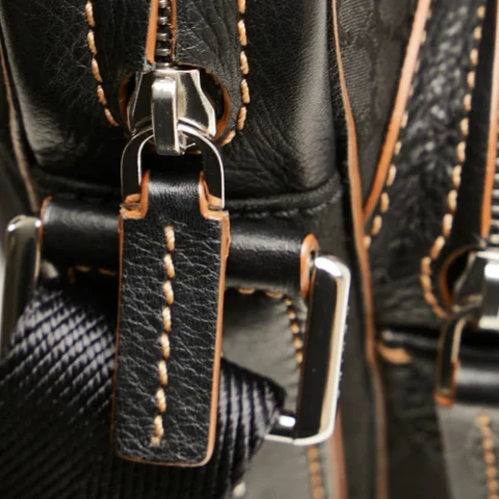 Celine Vintage Pre-owned Canvas celine-bags Black Dames