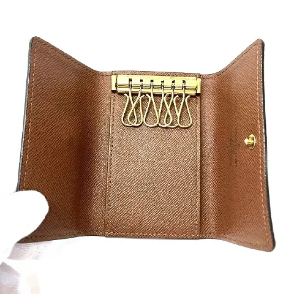 Louis Vuitton Vintage Pre-owned Canvas key-holders Brown Dames