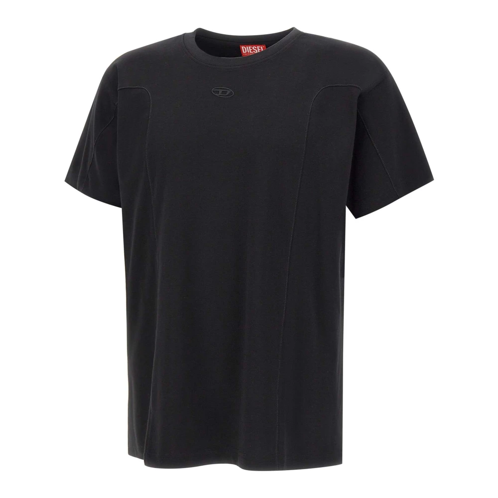 Diesel Men's Black T-Shirts, Xl, T-Norm-Int T-Shirt