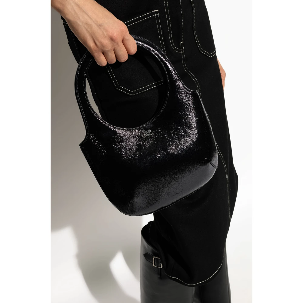 Courrèges Schoudertas Black Dames